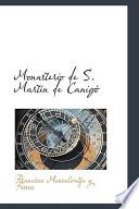 libro Monasterio De S. Martin De Canigo